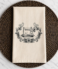 Sewing Machine Themed Kitchen Towel, Farmhouse Kitchen Towel